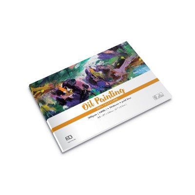 MAYART Creativity - 100% Cellulose FB series - Oil Painting Paper Pad A4