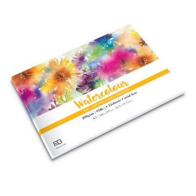 MAYART Creativity - 100% Cotton FB Series - Watercolour Painting Pad A3 (Cold Pressed)