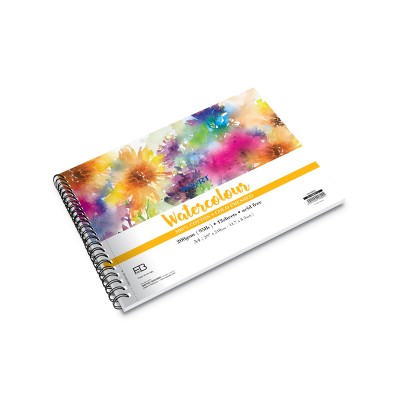 MAYART Creativity - 100% Cotton FB Series - Wire-O Watercolour Painting Book  A4 (Cold Pressed)