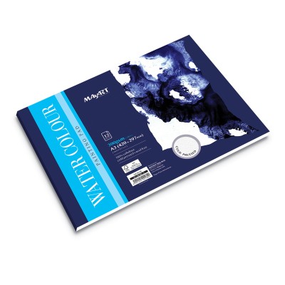 MAYART Creativity - Watercolor 100% Cellulose SC series - Watercolour Painting Pad A3 (Cold Pressed)