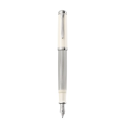 Pelikan Πένα Souveran M405 silver - white F