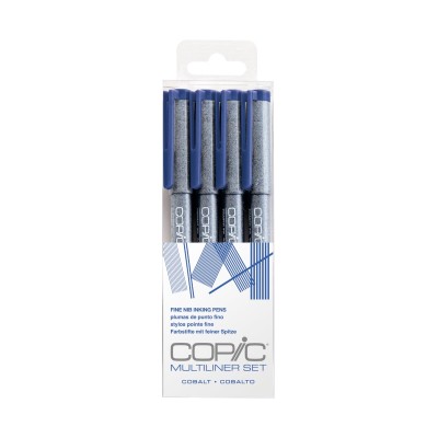 Copic Multiliner Coloured Set Cobalt Πενάκια σχεδίου