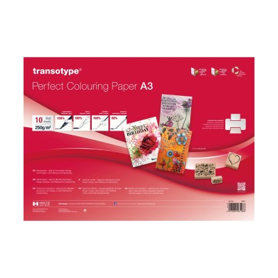Transotype Perfect Colouring Paper A3 - 10 φύλλων