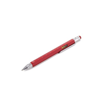 Troika Construction Multitasking ballpoint pen Red