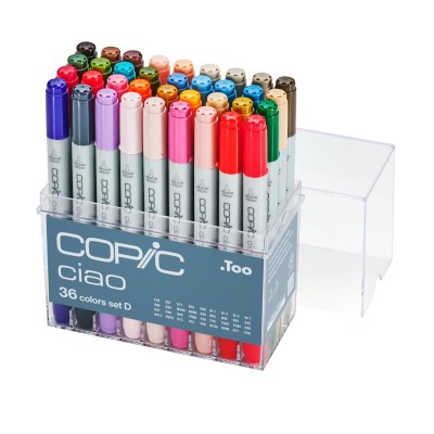 Copic Ciao 36 colors set D