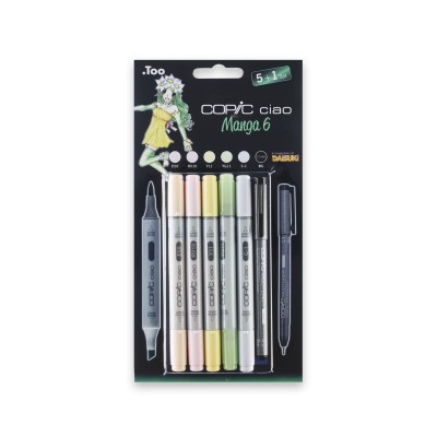 Copic Ciao Set 5 + 1 Manga 6