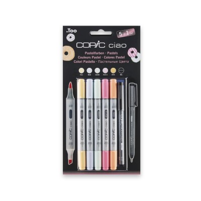 Copic Ciao Set Pastels 5 + 1