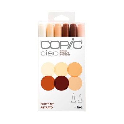 Copic Ciao Set ''Portrait'' 6pcs