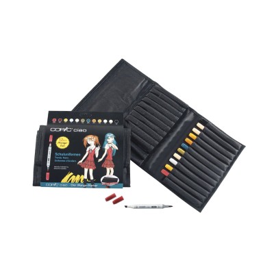 Copic Ciao Set ''Trendy Teens'' 12pcs in a Wallet