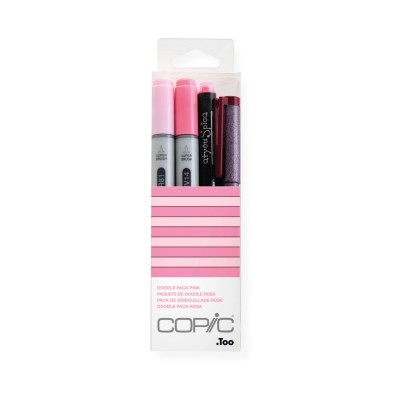 Copic Ciao Set ''Doodle Pack Pink'' 4pcs