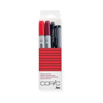 Copic Ciao Set ''Doodle Pack Red'' 4pcs
