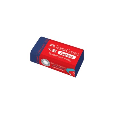 Faber-Castell Γόμα Dust Free Μπλε