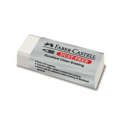 Faber Castell Γόμα Dust Free White