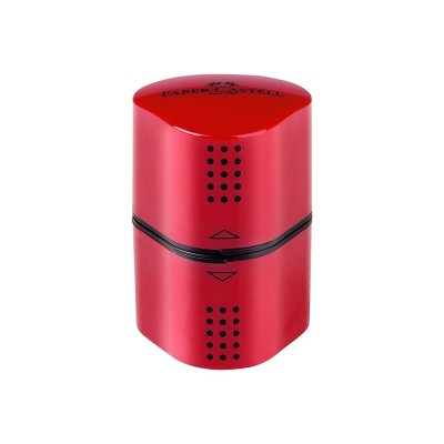 Faber-Castell Τριπλή Ξύστρα Σχεδίου Red
