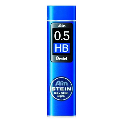 Pentel Μύτες Μηχανικού Μολυβιού Ain Stein 0.5 HB