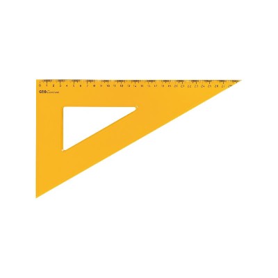 Σκαληνό τρίγωνο 60°- 90° ARISTO 32cm