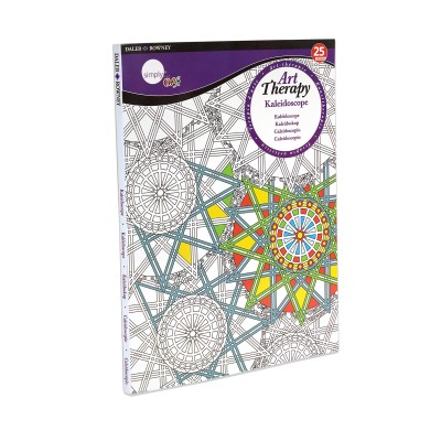 Daler-Rowney Simply Art Therapy Book A4 - Kaleidoscope