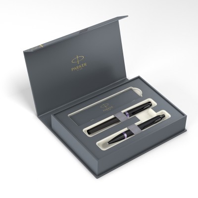 Σετ Δώρου PARKER IM Amethyst Purple Ring BT Στυλό Roller & Στυλό Διαρκείας