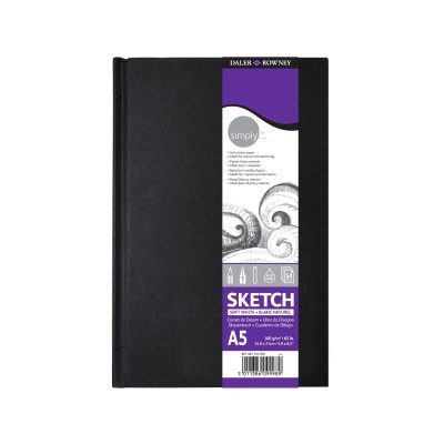 Daler-Rowney Sketchbook Simply Α5 54 σελίδες - Σκληρό Εξώφυλλο