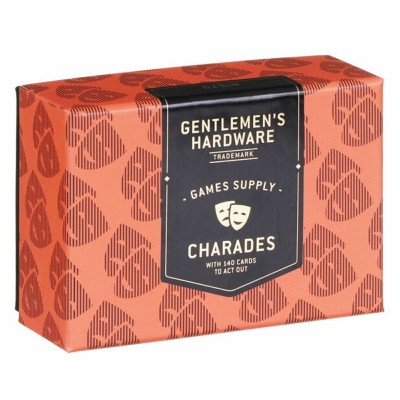 GENTLEMEN'S HARDWARE Charades Κλασικό Παιχνίδι Παντομίμας στα Αγγλικά