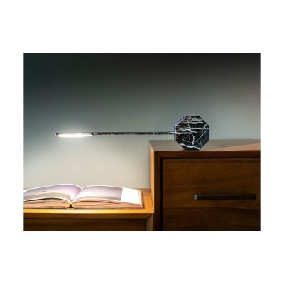 Gingko Octagon One Φωτιστικό Γραφείου - Black Marble