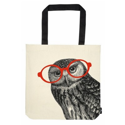 MOSES Shopping Bag Owl Υφασμάτινη Τσάντα Κουκουβάγια