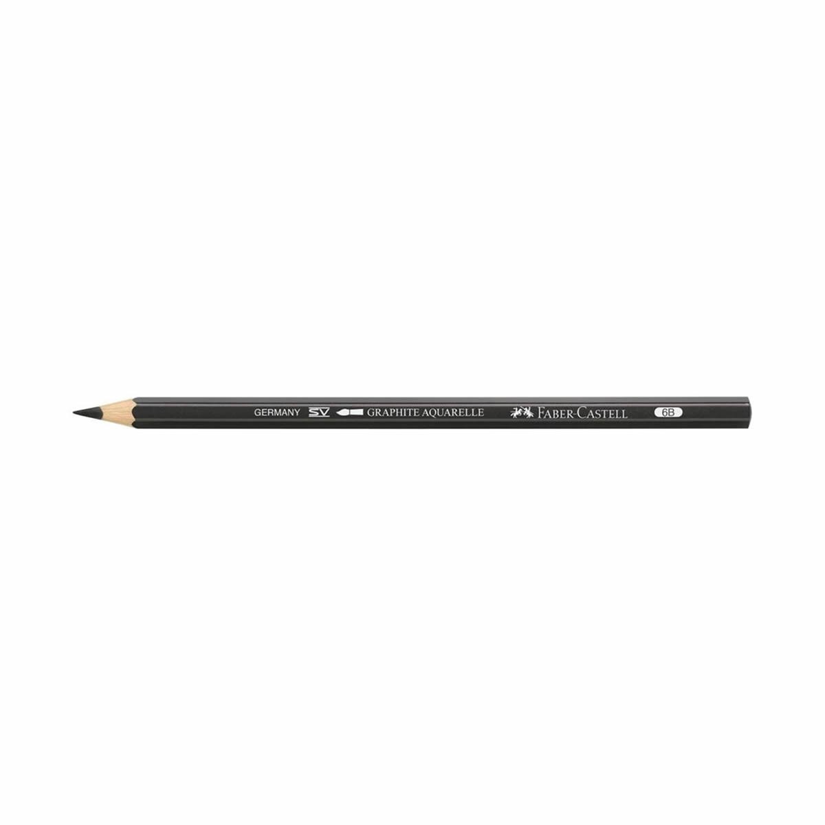 Faber-Castell Υδατοδιαλυτό μολύβι Graphite Aquarelle 6B