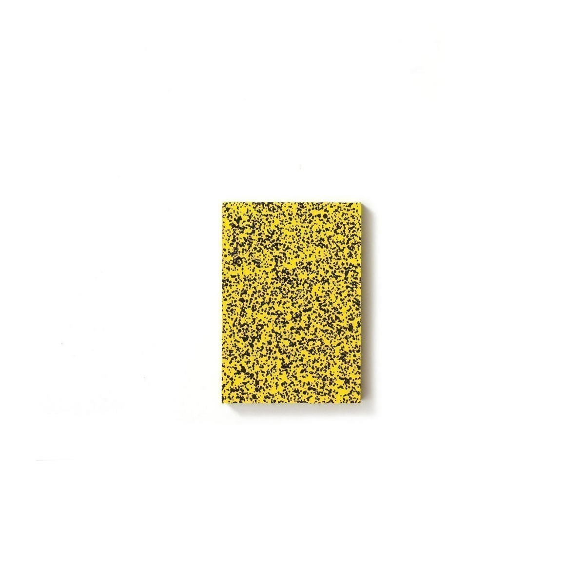 Σημειωματάριο Spray Splash Κίτρινο Μαλακό Εξώφυλλο A7