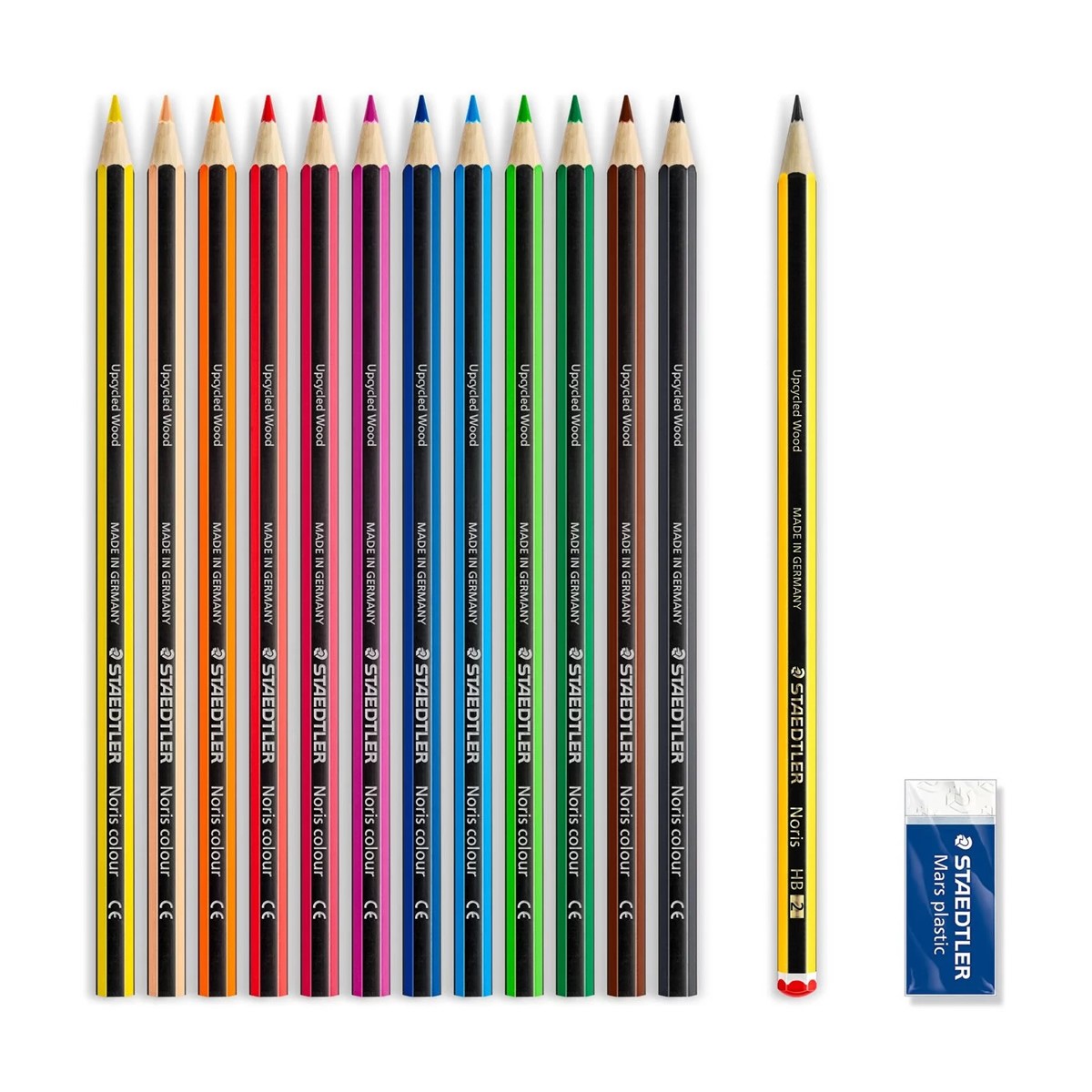STAEDTLER Noris® Colour Σετ Ξυλομπογιές με Μολύβι και Γόμα