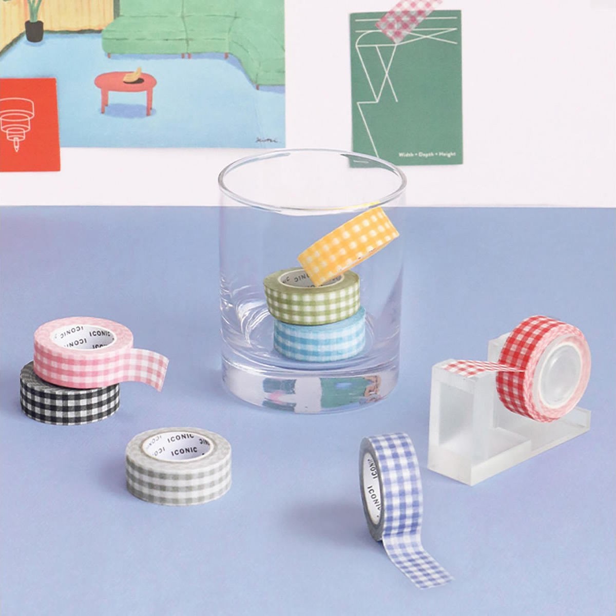 Washi Tape Blackberry - Διακοσμητική Ταινία