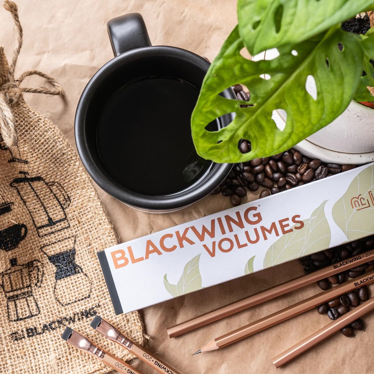 BLACKWING® Volume 200 Ξύλινο Μολύβι με Γόμα - Χάλκινο