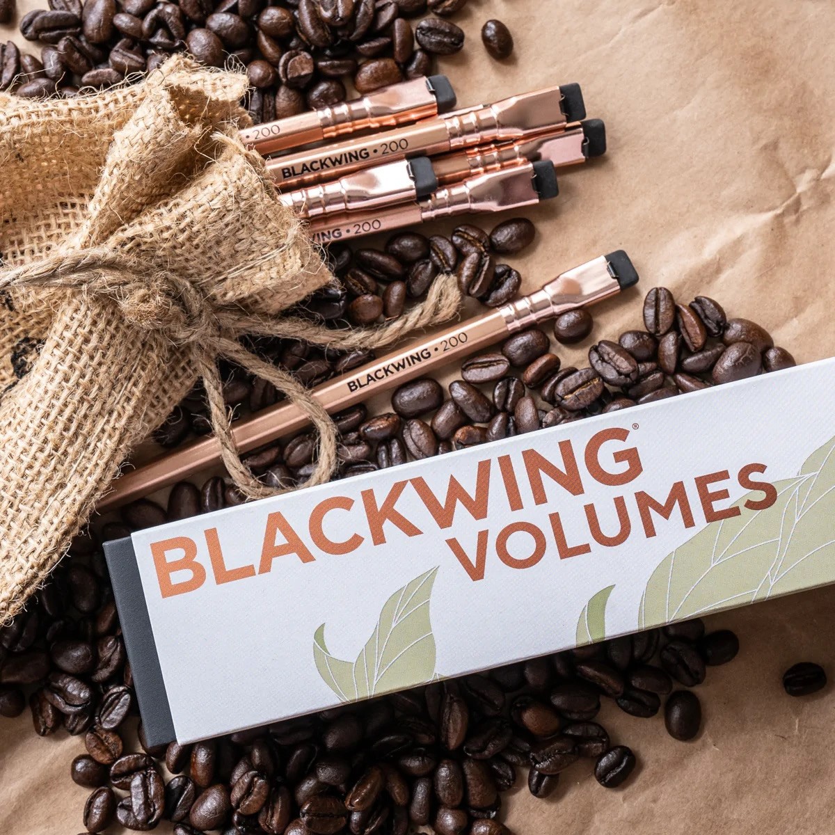 BLACKWING® Volume 200 Σετ 12 Ξύλινα Μολύβια με Γόμα - Χάλκινο