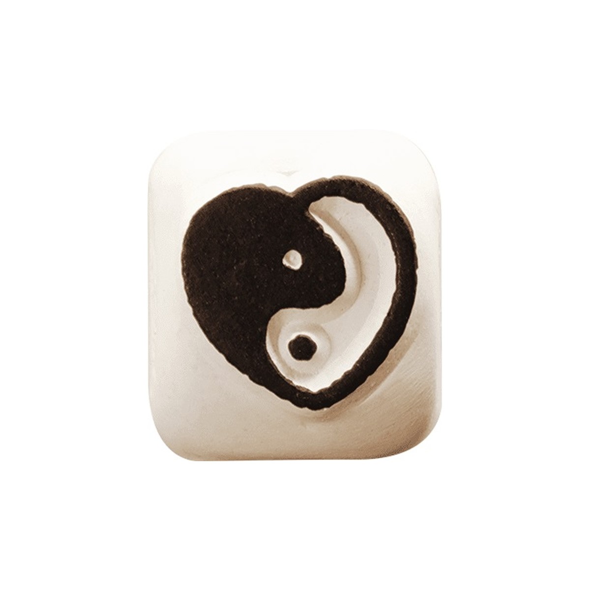 COLOP Arts & Crafts LaDot Σφραγίδα Τατουάζ Yin yang heart Small