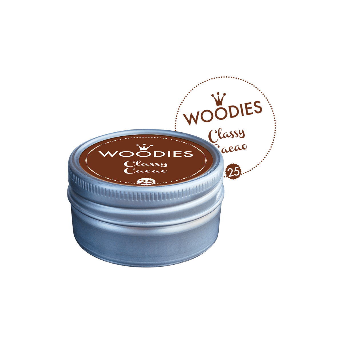 COLOP Arts & Crafts Woodies Ταμπόν Σφραγίδας Classy Cacao