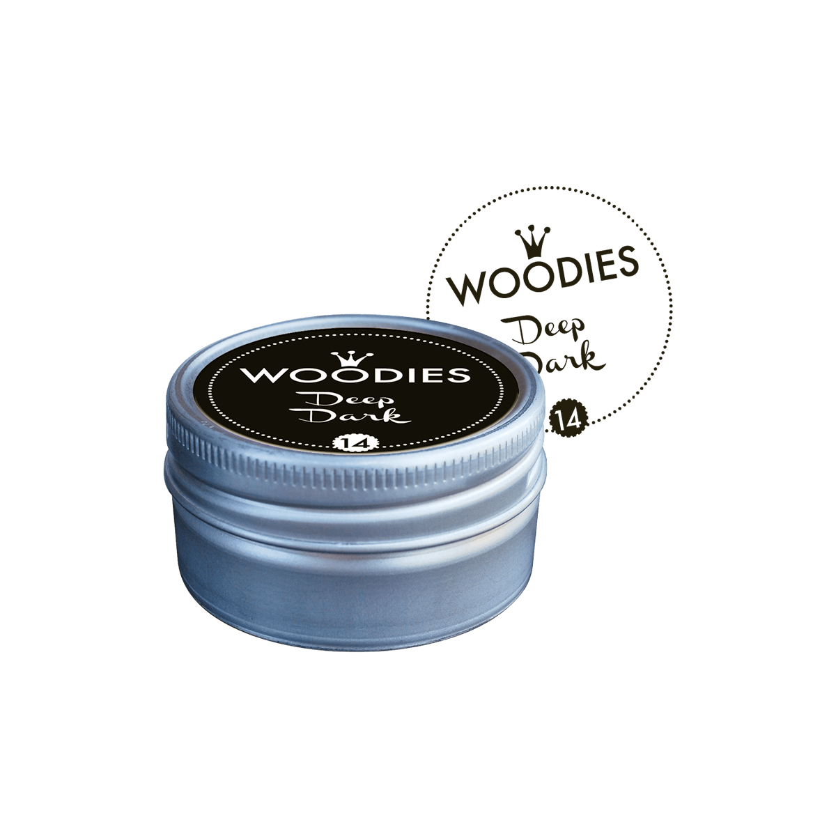 COLOP Arts & Crafts Woodies Ταμπόν Σφραγίδας Deep Dark