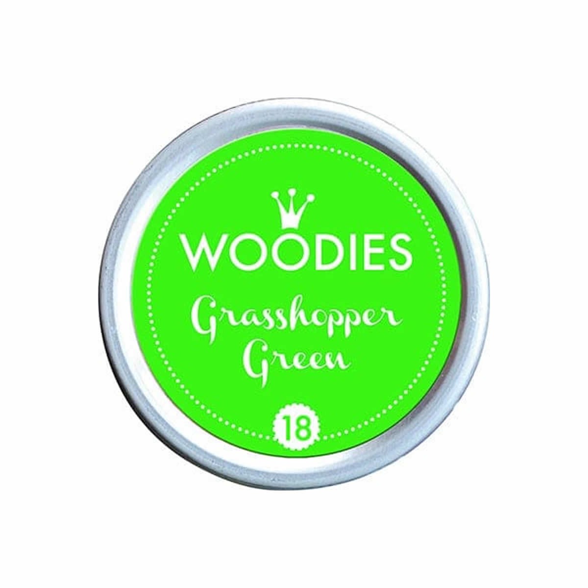 COLOP Arts & Crafts Woodies Ταμπόν Σφραγίδας Grasshopper Green