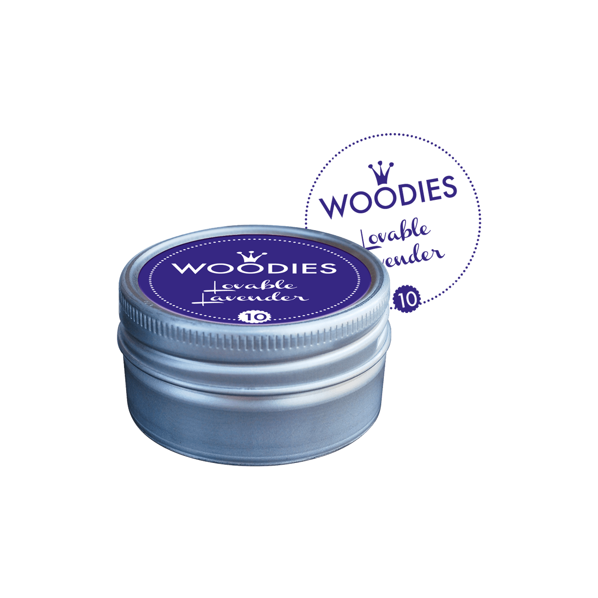 COLOP Arts & Crafts Woodies Ταμπόν Σφραγίδας Lovable Lavender