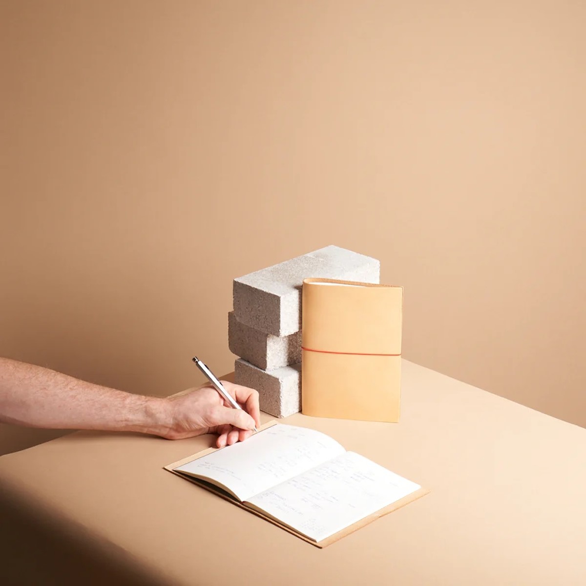 PAPER REPUBLIC Δερμάτινο Σημειωματάριο Grand Voyageur XL - Natural