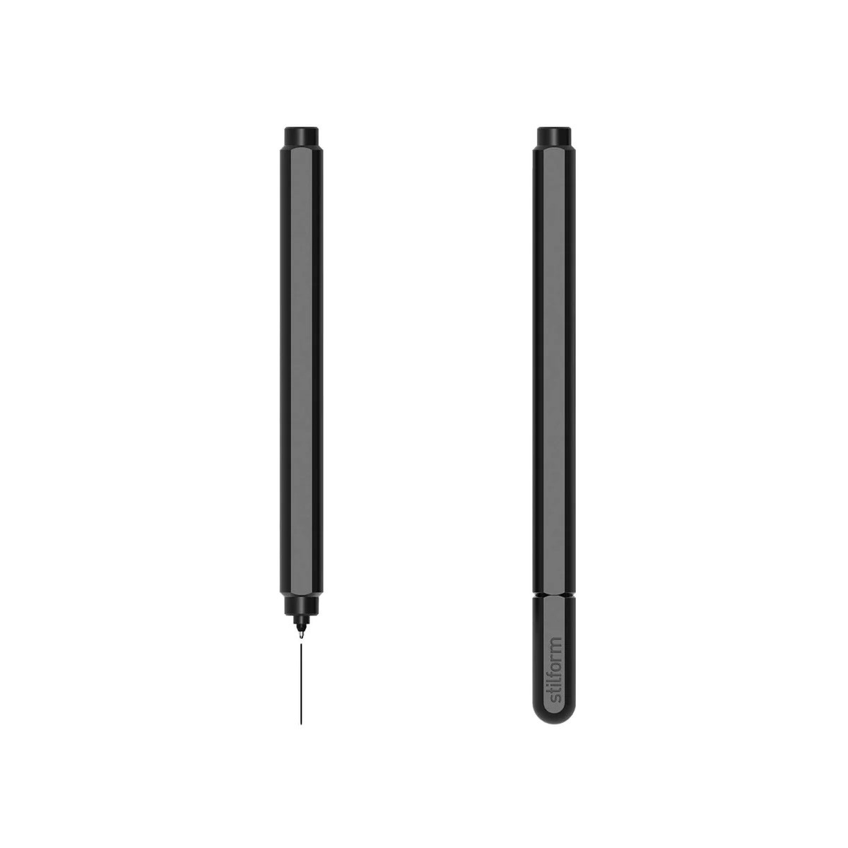 STILFORM™ Στυλό Gel Aluminium Arc Warp Black
