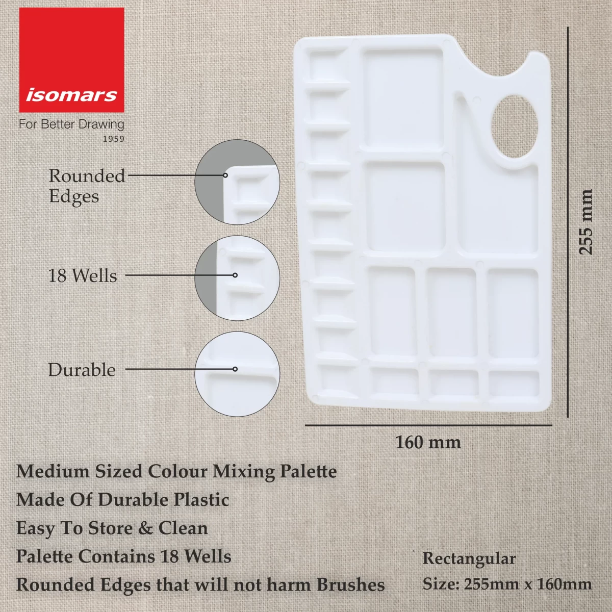 Isomars Artist Student Palette Παλέτα