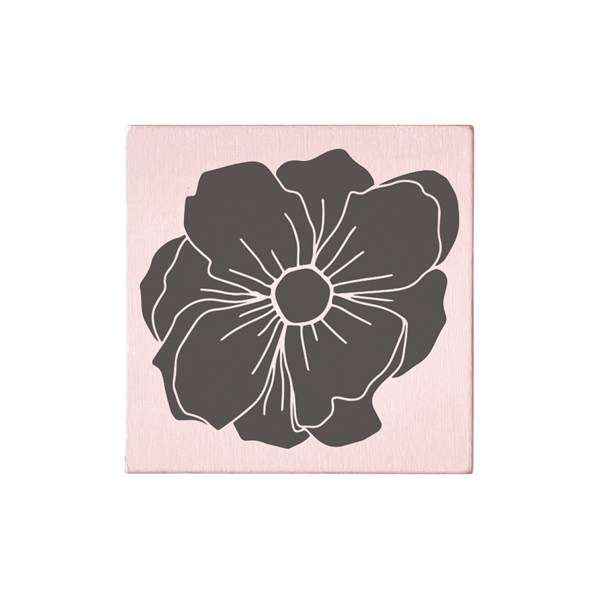 COLOP Arts & Crafts Ξύλινη Σφραγίδα May & Berry Blossom Dark 45x45mm