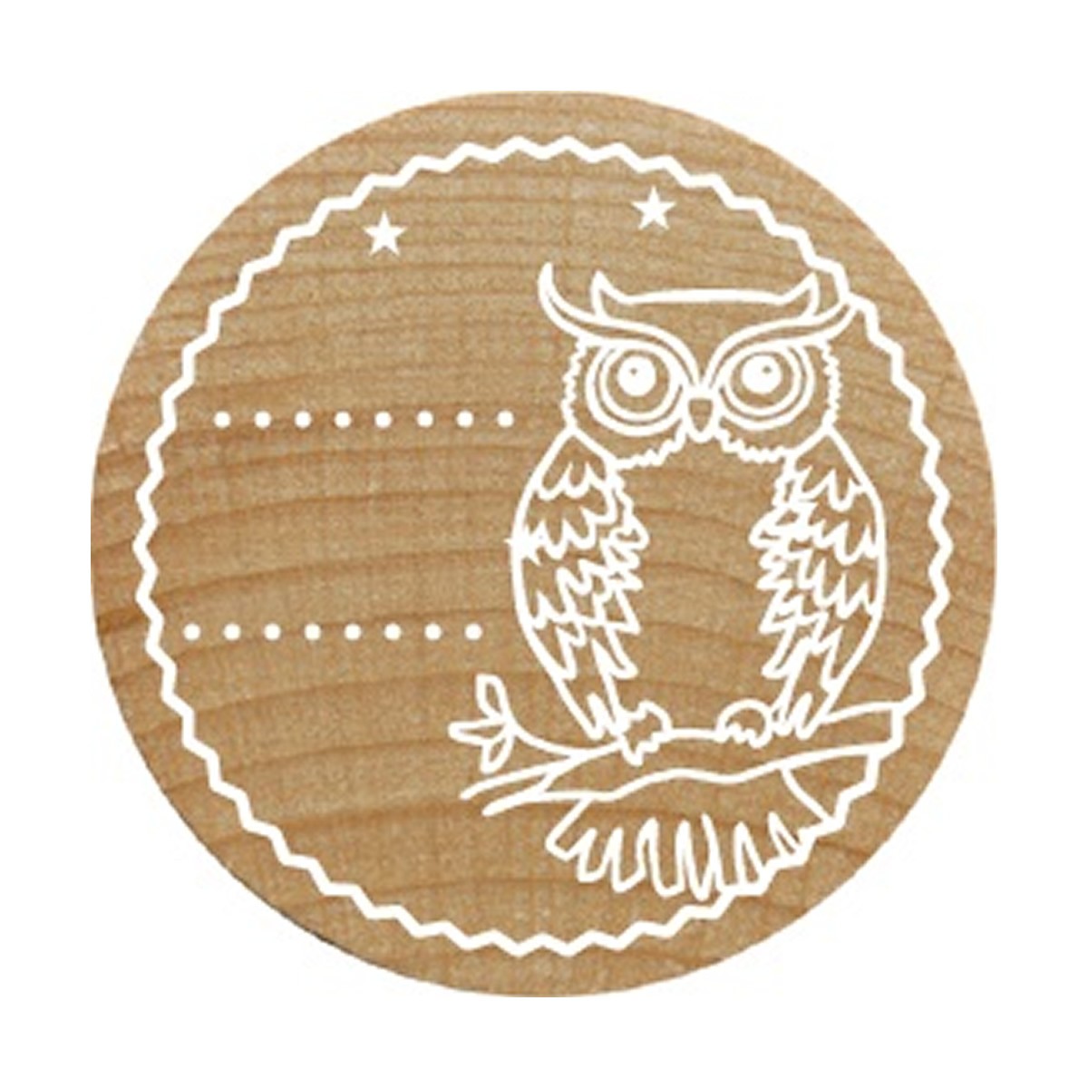 COLOP Arts & Crafts Woodies Ξύλινη Σφραγίδα Owl