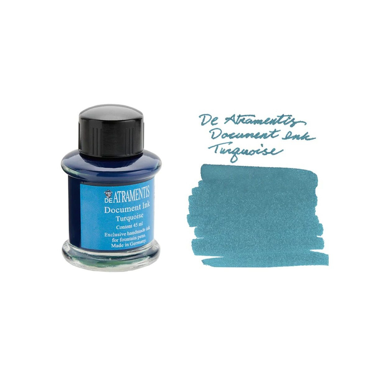 De Atramentis Μελάνι Πένας Document Ink Turquoise 45ml