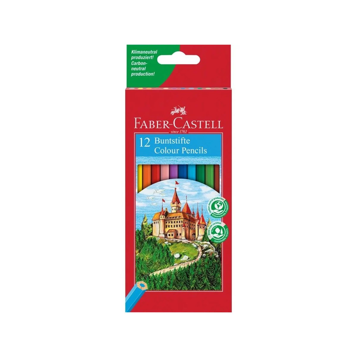 Faber-Castell Σετ Ξυλομπογιές 12 Χρωμάτων