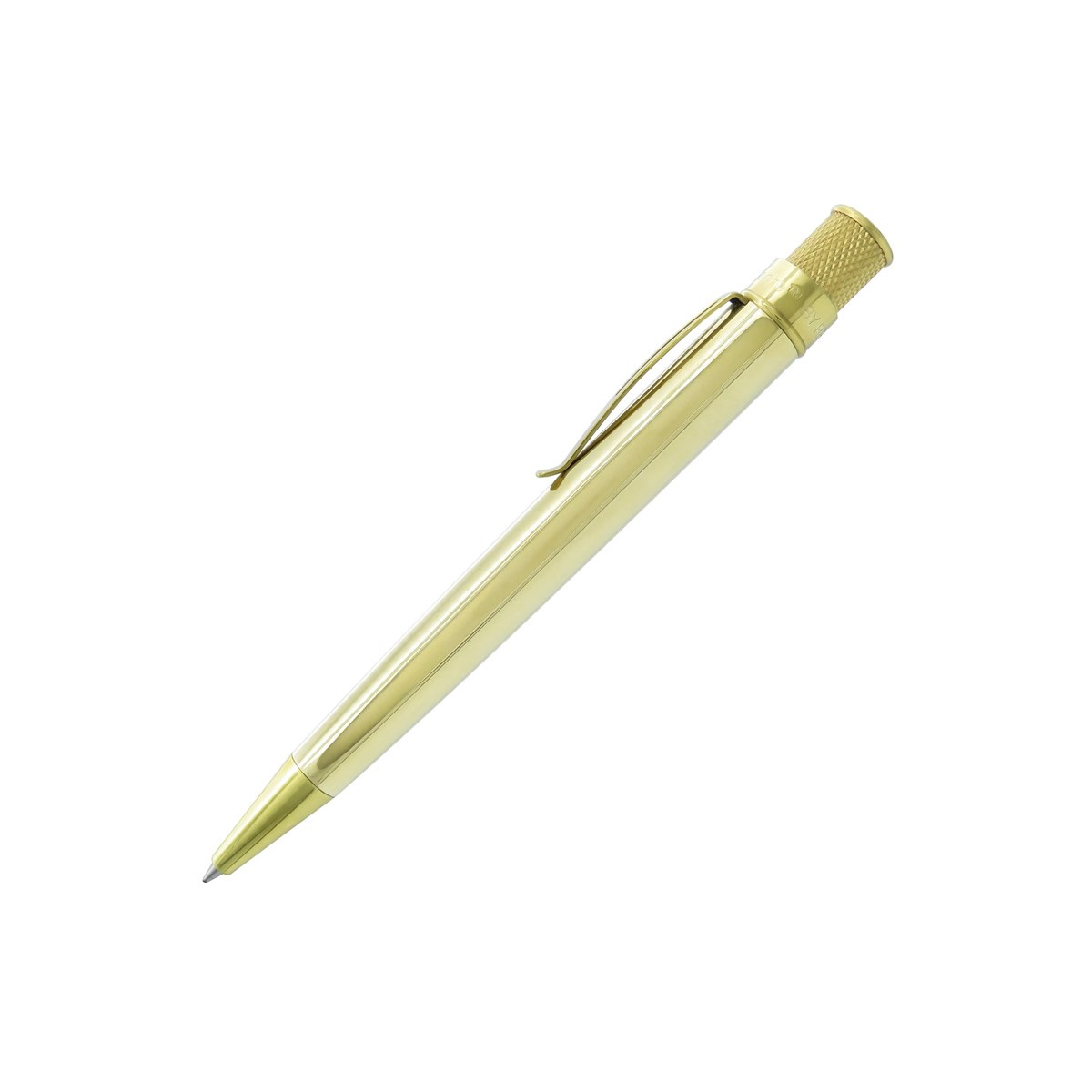 Retro 51 Tornado Vintage Metalsmith Στυλό Roller Raw Brass