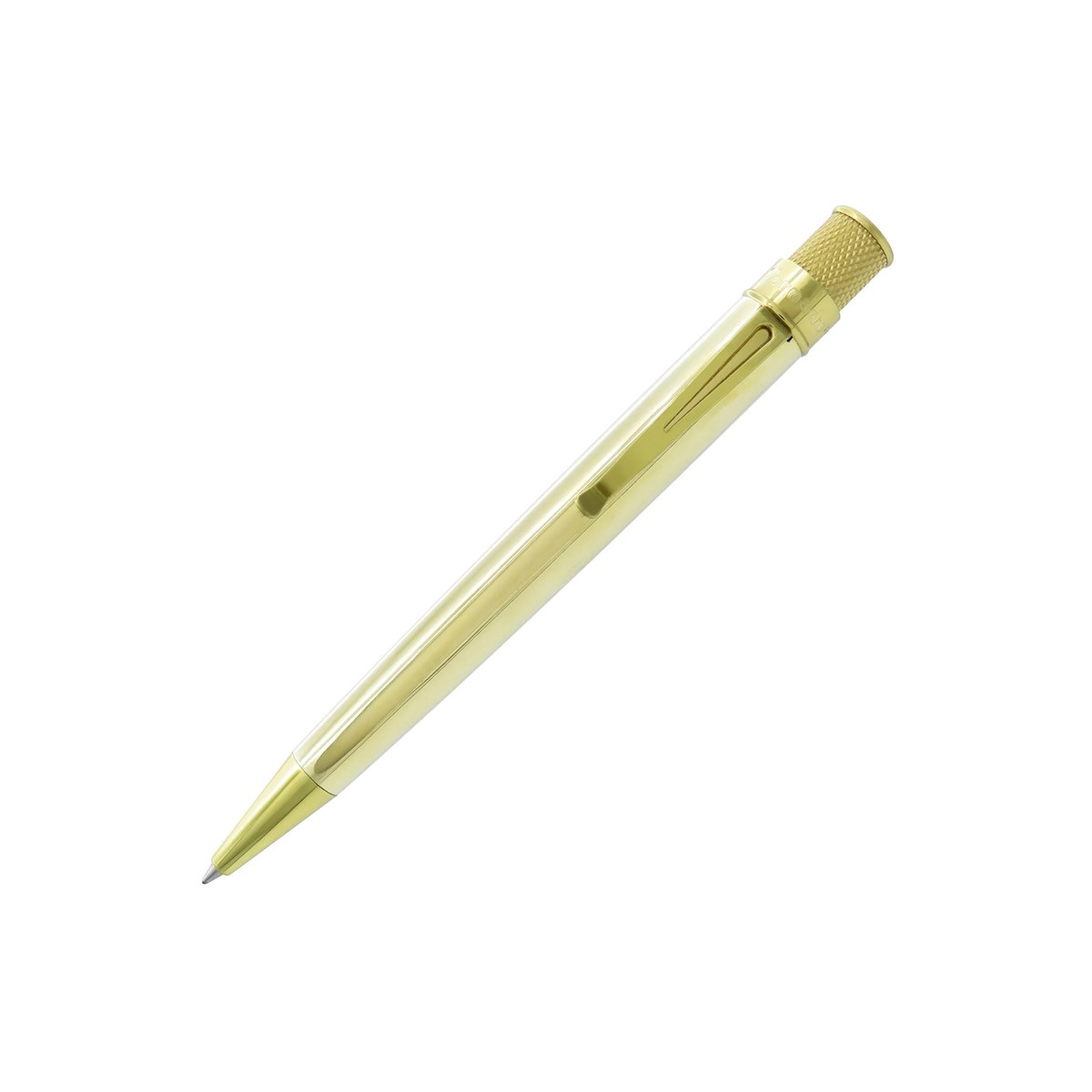 Retro 51 Tornado Vintage Metalsmith Στυλό Roller Raw Brass