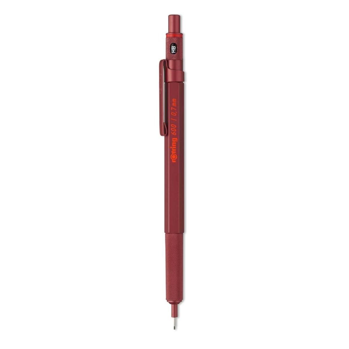 Rotring 600 Μηχανικό Μολύβι 0.7 Κόκκινο