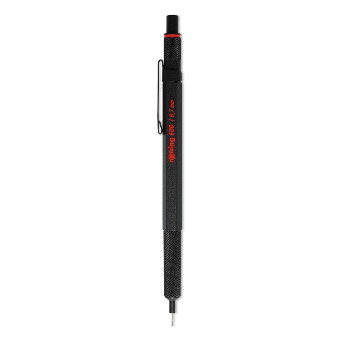 Rotring 600 Μηχανικό Μολύβι 0.7 Μαύρο