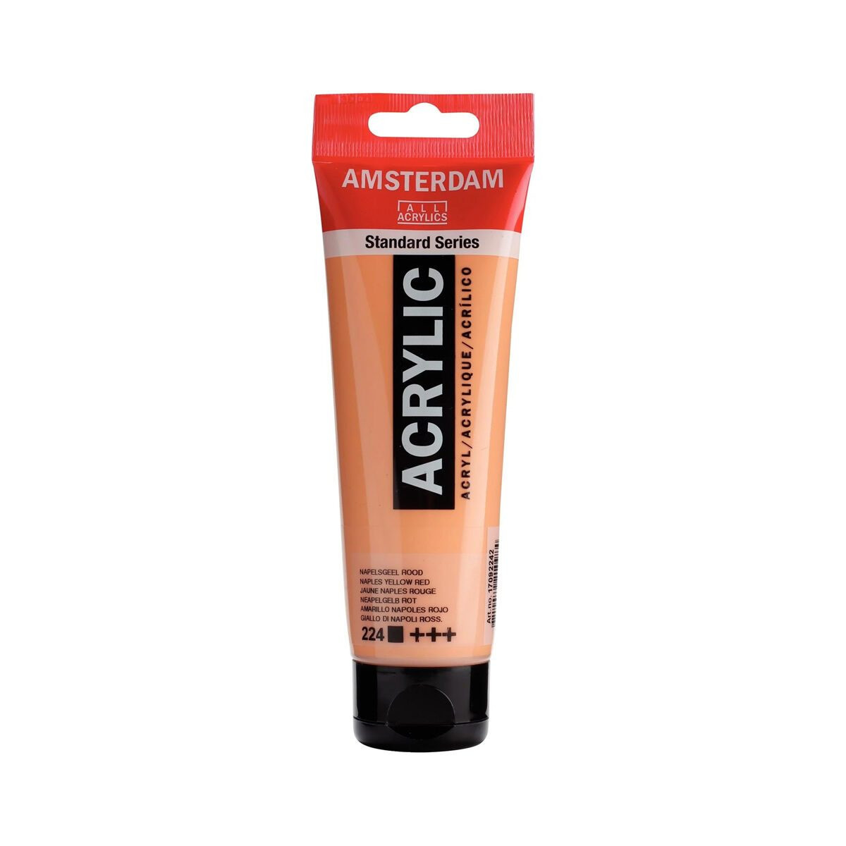ROYAL TALENS AMSTERDAM Acrylic tube 120ml - Naples Yellow Red 224