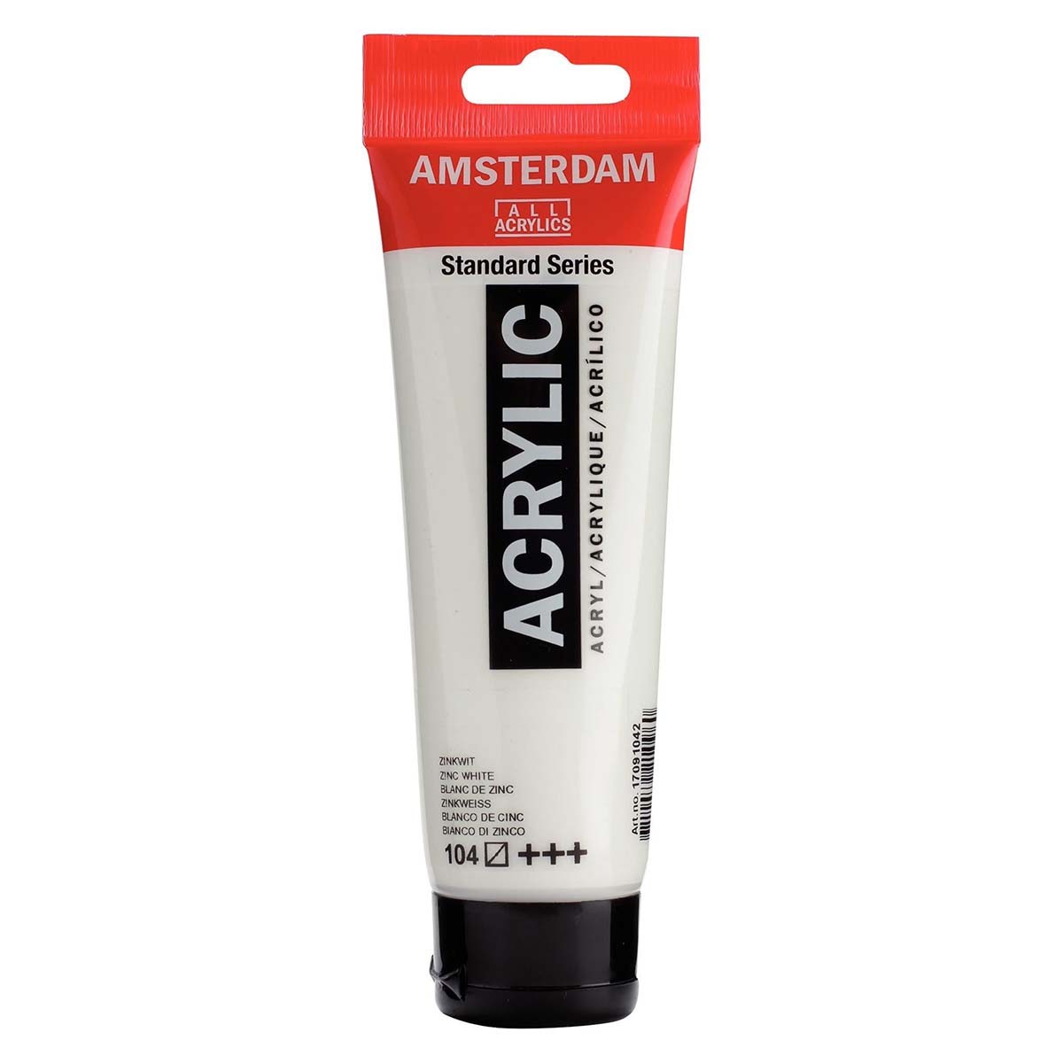 ROYAL TALENS AMSTERDAM Acrylic tube 120ml - Zinc White 104